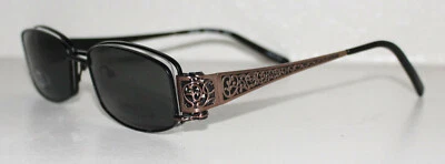 REVOLUTION REV650 BKCP BROWN Optical Eyeglass Frame For Women w/ Clip On - Image 1 of 4