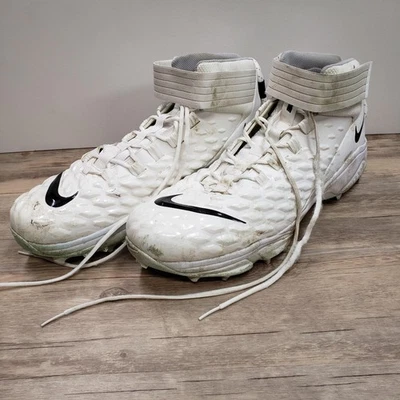 Miami Dolphins 足球鞋 男式 20 NFL Nike Force Savage 球员 穿过 — 第 1/4 张图片