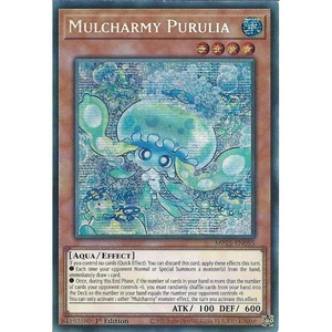 YUGIOH MULCHARMY PURULIA PRISMATIC SECRET RARE MP25-EN085 - Picture 1 of 1