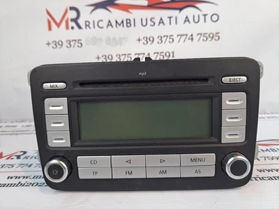 AUTORADIO PER VOLKSWAGEN Golf 5 Berlina 1K0035186AF (03>08) - Immagine 1 di 4