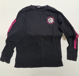 Obey Security Langarm T-Shirt Größe M Schwarz Y2K - Bild 1 von 10