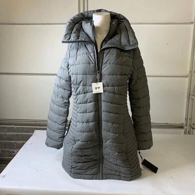 Jaqueta elástica feminina DKNY Everyday Outerwear tamanho G fumaça - Imagem 1 de 4