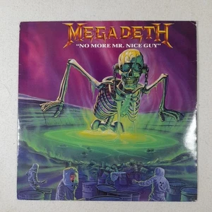 Megadeth No More Mr. Nice Guy UK 7" Vinyl Record 1989 - Picture 1 of 9
