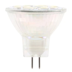 6W GU4(MR11) LED Spotlight MR11 12 SMD 5730 570  DC 12V, White Q2T15496 - Picture 1 of 7