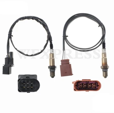 2x Air Fuel Ratio Oxygen Sensor Up+Down fit 2001-2005 Audi A4 TT A4 Quattro 1.8L - Image 1 of 4