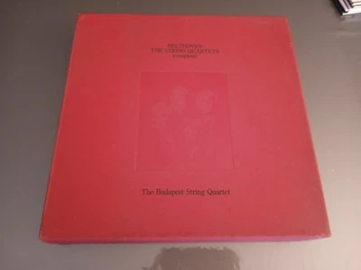 12 LP box Beethoven complete quartets Budapest string quartet Nippon Japan 1963 - Image 1 of 4