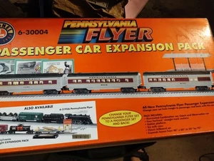 Lionel 6-30004 Pennsylvania Flyer Passenger Car Expansion Pack O SCALE layout - Picture 1 of 22