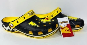 Kids' Crocs x Pokémon Pikachu Classic Clog Shoes- J6- NEW-Free Shipping!!!🛩 - Picture 1 of 9