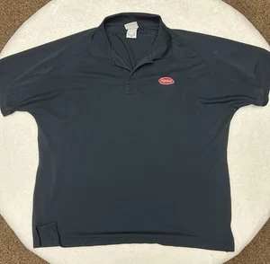 Peterbilt Logo Mens 1XLR Navy Blue Wear Guard Lightweight Breathable Polo - Picture 1 of 13