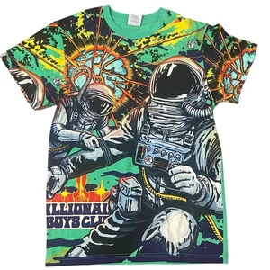 Billionaire Boys Club Astronaut grünes Hemd mit großem Druck Größe Small - Bild 1 von 5