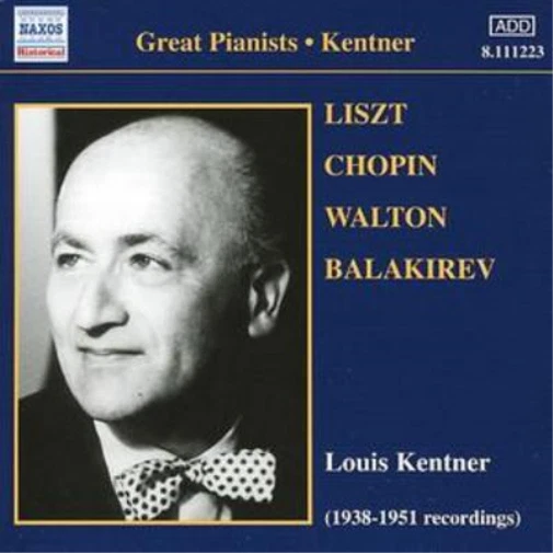 Various Composers Great Pianists: Kentner (CD) Album (UK IMPORT) Foto 1 de 1