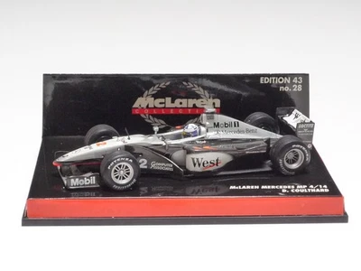 MINICHAMPS 1:43 McLAREN MERCEDES MP4/14 D. COULTHARD MC#28 "Oeste" Foto 1 de 4
