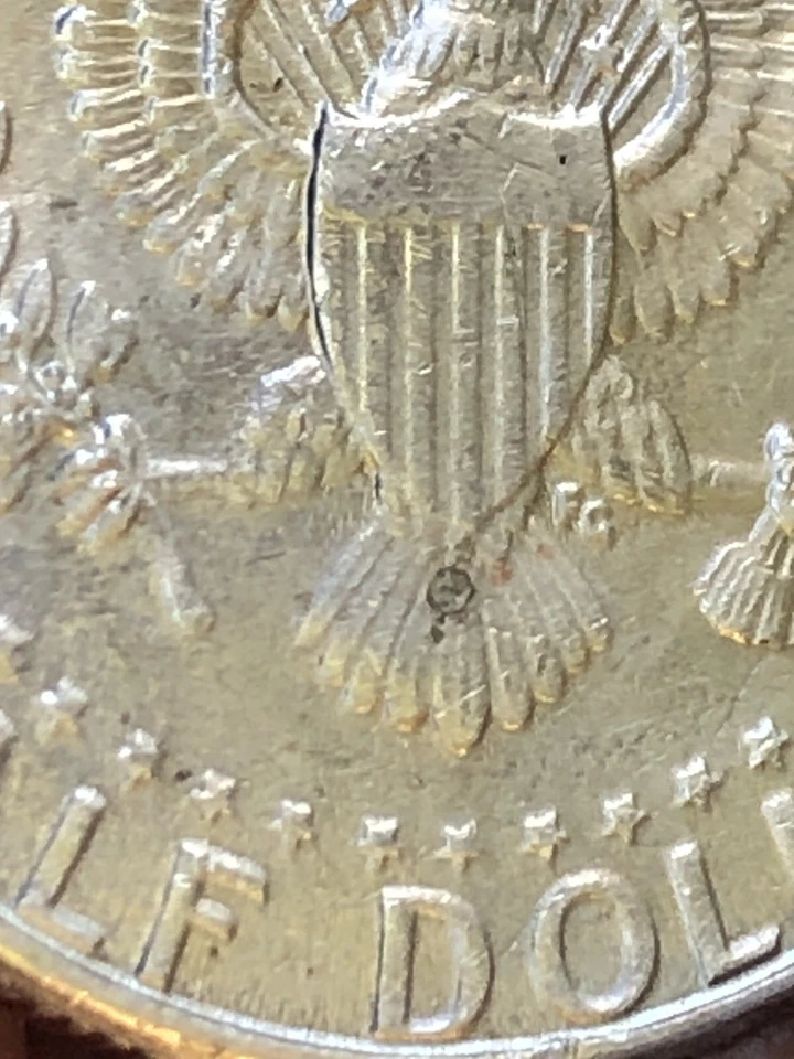 1995 PCGS error Struck  Kennedy Half Dollar Mint Errors - Image 1 of 4