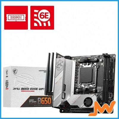 MSI MPG B650I Edge WiFi AM5 Mini-ITX Motherboard - image 1 of 4