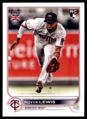 2022 Topps UK Edition #137 Royce Lewis RC - Image 1 of 2