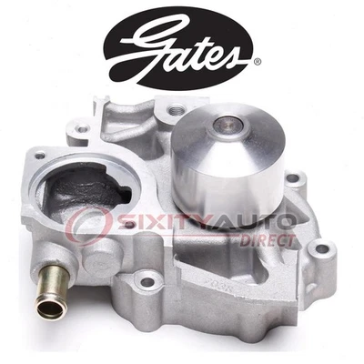 Gates Engine Water Pump for 2010-2012 Subaru Outback 2.5L H4 - Coolant co - Imagem 1 de 4