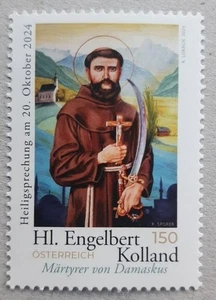 AUSTRIA 2025 PEOPLE Saints ENGELBERT KOLLAND - MNH - Picture 1 of 1