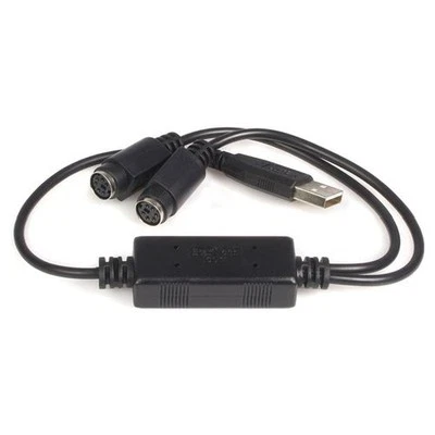 Startech.Com Adattatore computer Tastiera e Mouse da Ps 2 a Usb USBPS2PC - Immagine 1 di 4