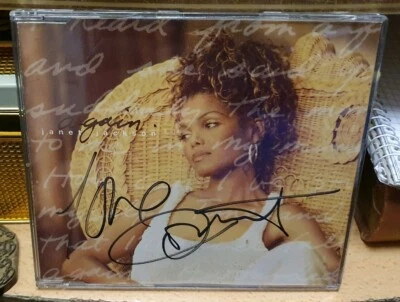 🎵 Janet Jackson – Again CD Maxi Single mit Autogramm 🎵 - Bild 1 von 4