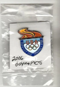 SPORTS OLYMPICS PIN (2006) "Support The Journey" (USA) - Picture 1 of 1