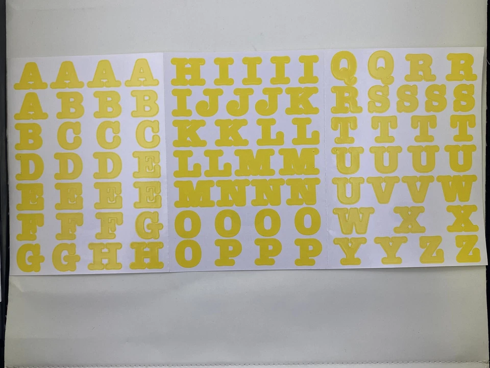 Creative Memories BOLD Large 1” ABC Alphabet All Caps Color Stickers YOU PICK - Image 1 of 1