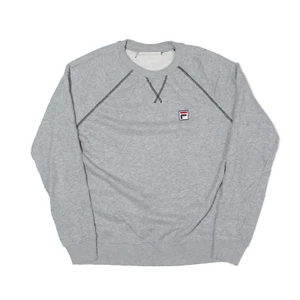 FILA Mens Sweatshirt Grey S - Picture 1 of 6