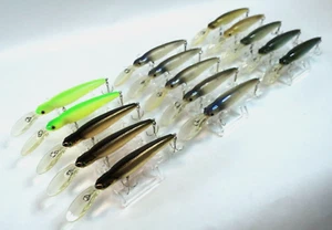 Lote de 15 Evergreen Kicker Eater SP (F) 9,0 cm 13,0 g (cambio de gancho, arañazos de pintura). - Imagen 1 de 16