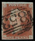 1841 1d Red-Brown Pl 157 QG 4m MACHYNLLETH Very Fine Used Cat. £40.00