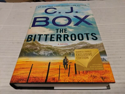 The Bitterroots by C. J. Box (2019, Hardcover) SIGNED 1st/1st B&N Exclusive - Image 1 of 3