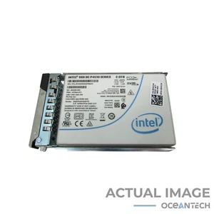 Intel DC P4510 SSDPE2KX020T8 2TB 2.5" 6Gb/s SATA SSD Grade A W/ Tray 0D4CC6 - Afbeelding 1 van 5