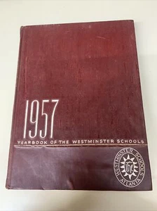 1957 THE WESTMINSTER SCHOOLS ATLANTA, GEORGIA HIGH SCHOOL YEARBOOK - Picture 1 of 8