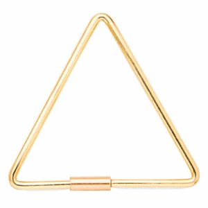 Donkey Products Hello Peak Keychain Keyring Gold L 6.2 cm - Picture 1 of 2