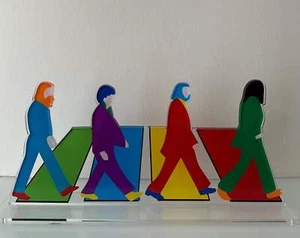 Come Together Marco Lodola OPERA Serigrafia BEATLES Ed-Li Scultura in Plexiglass - Foto 1 di 1