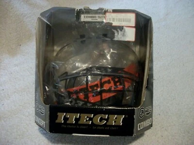 BRAND NEW IN THE BOX & WRAPER ITECH 920 JR HOCKEY SHIELD MASK COMBO DELUXE - Image 1 of 4