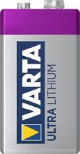 5x Varta Ultra Lithium 9V Block- Batterie - Power für Rauchmelder, Sport, Outdoo