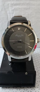 KENNETH COLE NY DIAMOND Luxury Men's Watch Stainless Steel KC-1986 Quartz 44 mm - Picture 1 of 16