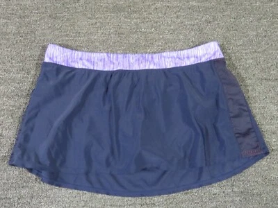 ZeroXposure Women's Swim Skirt Size 14 Purple Blue Lined Stretch - Image 1 of 4