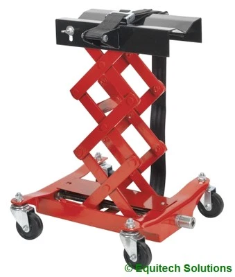 Sealey TJ150E Floor Transmission Jack Gearbox Scissor Type 150Kg Car Van - Image 1 of 4