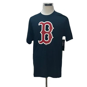 Next Travel Apparel Boston Red Sox Tee Shirt Size XL Solid Blue MLB - Picture 1 of 7