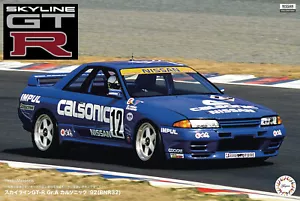 1:12 Scale Fujimi GP.1 Nissan Skyline BNR32 GTR Calsonic Model Kit - UK STOCK - Picture 1 of 6