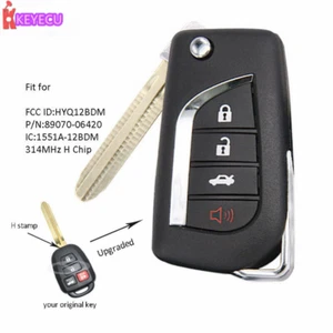 Llavero remoto mejorado con chip H para Toyota Camry Corolla 2014-2019 HYQ12BDM - Imagen 1 de 5