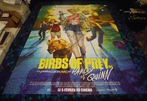 AVES DE PRESA - ENORME PÓSTER PLEGABLE FRANCÉS ORIGINAL - MARGOT ROBBIE/HARLEY QUINN - Imagen 1 de 1