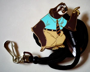 Disney WDI Zootopia Flash Lanyard Cast Exclusive I.D. Holder - Picture 1 of 2