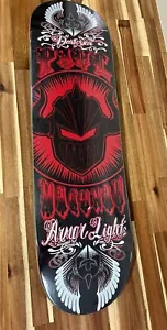 Darkstar Paul Machnau Beast Warrior Rüstung hellrot Skateboard Deck Vintage 8,5 - Bild 1 von 8