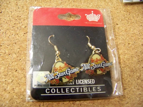 2009 St. Louis Cardinals AS A.S. All-Star Game logo earrings Cover