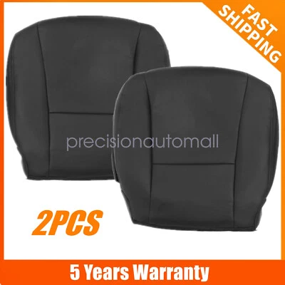 Front Both Side Bottom Seat Cover Leather Black For 2007-2012 Lexus LS460 LS600h Foto 1 de 4
