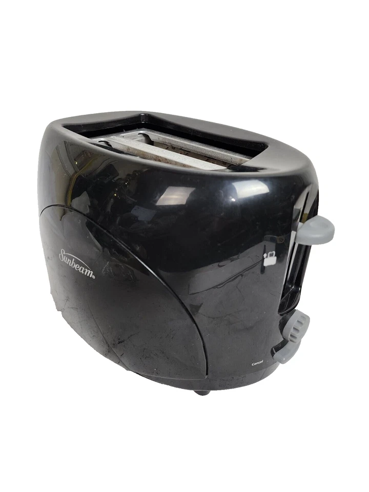 Sunbeam 2 Slice Wide Slot Bagel Toaster Model TSSBTR9268 Black - Image 1 of 4