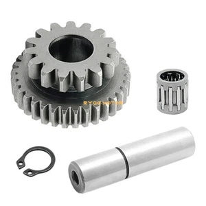 STARTER IDLER GEAR 15T/34T BEARING KIT FOR YAMAHA BIG BEAR 350 400 KODIAK 400 - Picture 1 of 9