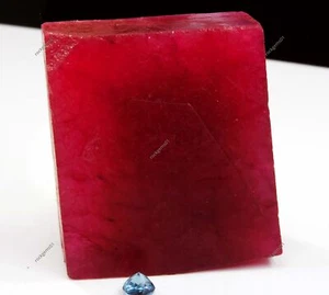 915.35 Ct Natural RED Ruby HUGE ROUGH Earth Mined CERTIFIED Loose Gemstone - Picture 1 of 7
