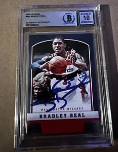 Bradley Beal 2012-13 NBA Panini Rookie Card Signed Beckett Slabbed 10 Autograph - Bild 1 von 2